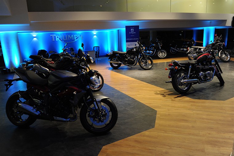 Triumph Motorcycles Launches In Style In Lebanon